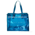 Sea Blue PVC Beach Bag with Handle